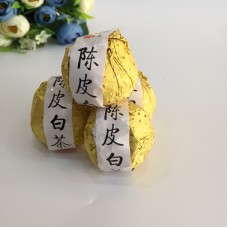 White Tea Stuffed Tangerine Orange Fuding Chenpi Bai Cha Aged Shou Mei tea new